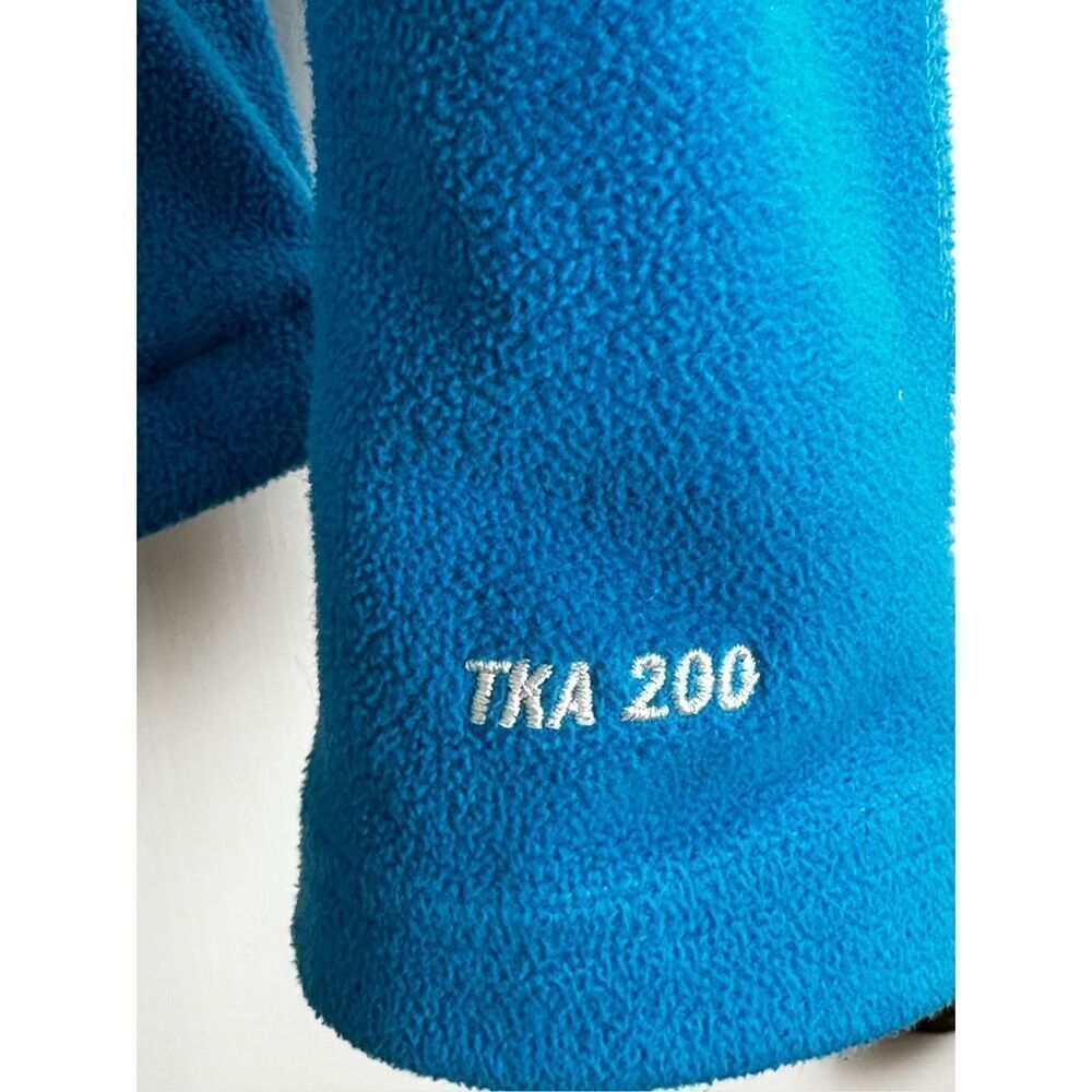 The North Face size M fleece turquoise jacket full zipper - Picture 5 of 12